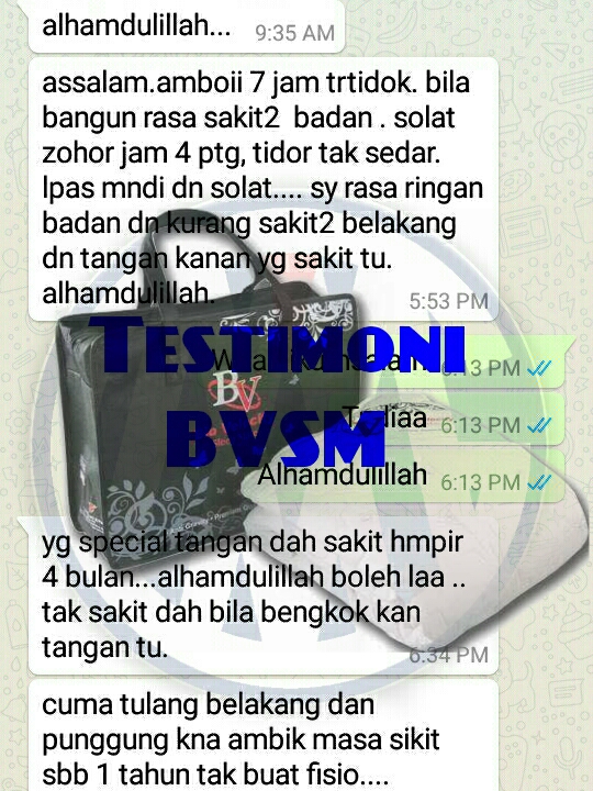 Testimoni Positif BVSM